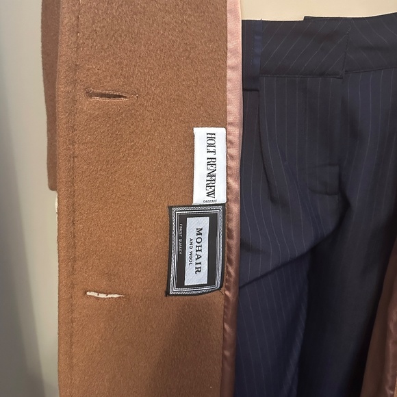 SOLD - Raffinati mohair & wool long coat - Picture 8 of 12